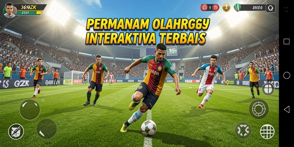 Gameplay 369ZK menampilkan aksi olahraga yang mendebarkan dan kompetitif.