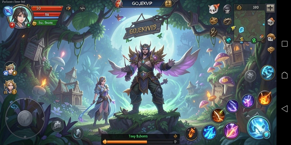 Gameplay GOJEKVIP yang mendalam dan menarik dalam dunia MMORPG.