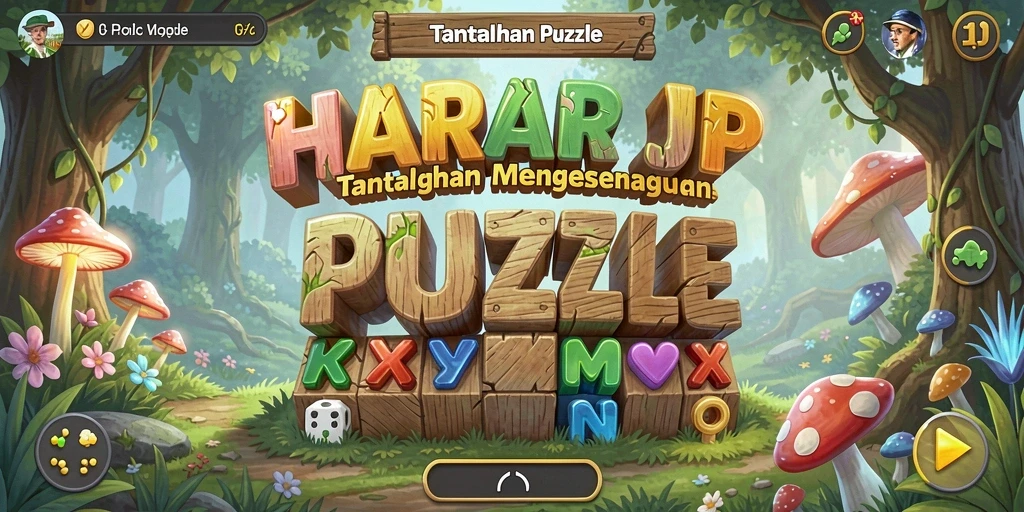Tampilan menarik dari gameplay HARAPJP yang menantang.