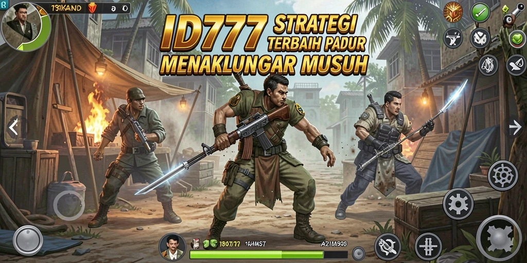Tampilan gameplay ID777 yang menantang dan strategis.