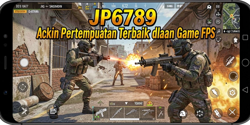 Tampilan menarik dari gameplay intens JP6789.