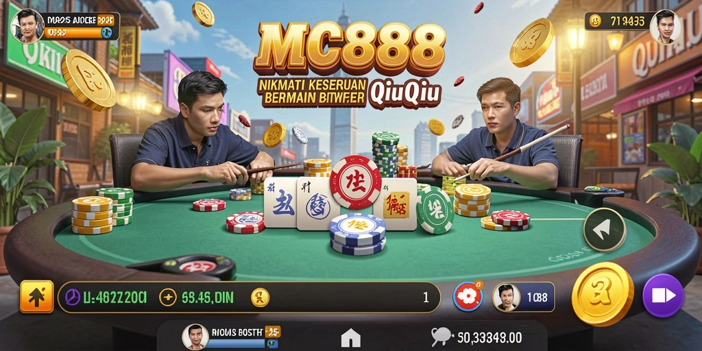 Gameplay seru QiuQiu di MC888 dengan grafis menarik.