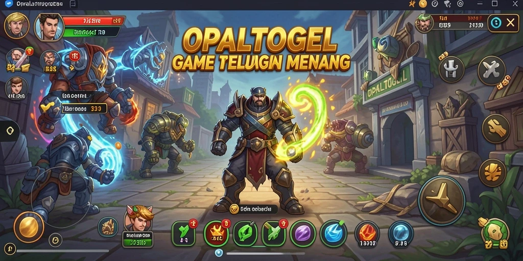 Tangkapan layar gameplay OPALTOGEL dengan strategi yang mendebarkan.