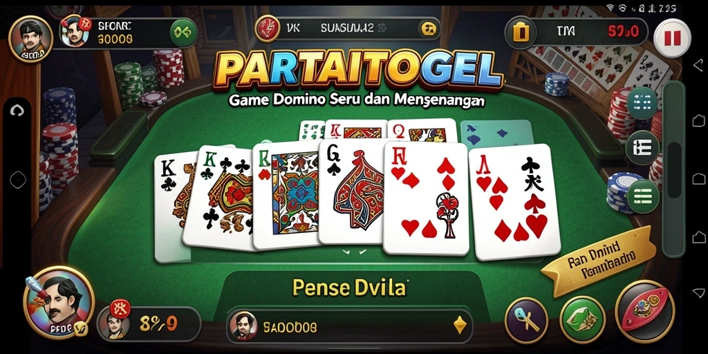 Tampilan gameplay seru di PARTAITOGEL dengan teman-teman.