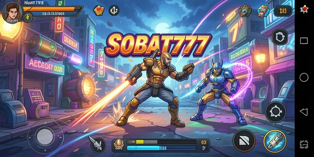 Tangkapan layar gameplay SOBAT777 yang penuh warna dan seru.